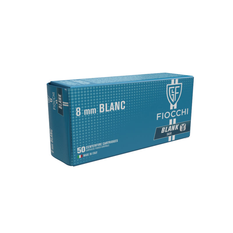 FIOCCHI - 8MM BLANK MUNITIE - 50ST