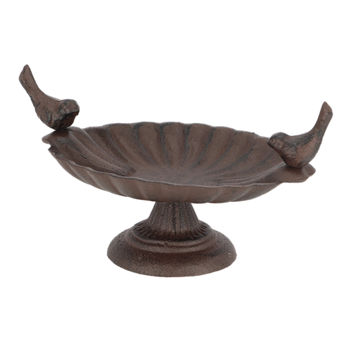 [ESS-FB162] VOGELBAD OP VOET Gietijzer ca. 20x14x10 cm