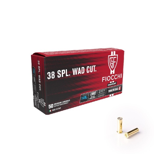 [FIO38LWC145] Fiocchi - 38WC - 148gr - 50st