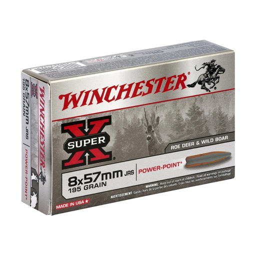 [M857JRS] WINCHESTER 8x57JRS 12.6g/195gr Power Point - 20 st