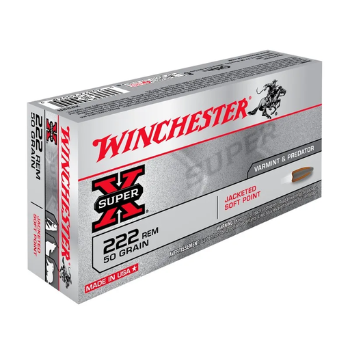 [X222R] WINCHESTER 222 REM 50 gr SP - 20 st