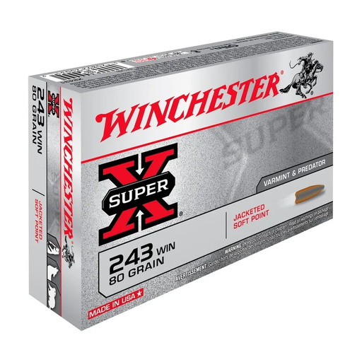 [X2431] WINCHESTER 243 WIN 80 gr SP - 20 st
