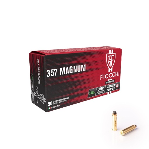 [F357MAG158] FIOCCHI - 357 Magnum SJSP 158G - 50st