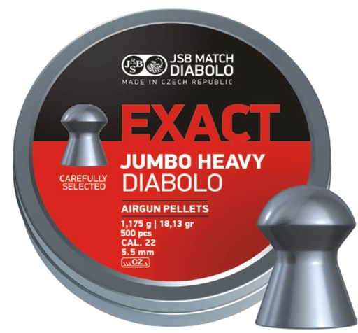 [53317625] JSB EXACT JUMBO HEAVY DIABOLO 5.52/500