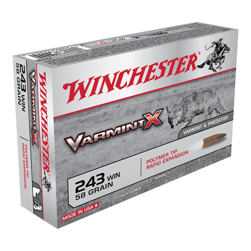 [WIN-X243PXP] WINCHESTER - 243WIN 65g VarmintX - 20st