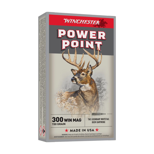 [WIN-X30WM2] WINCHESTER - 300 WIN MAG PowerPoint 180g - 20st 